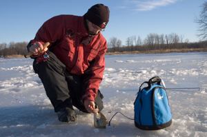 Ice Fishing for Crappie