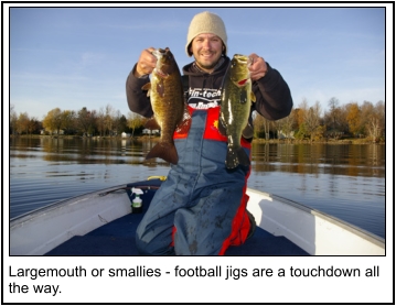 Football Jigs for Bass