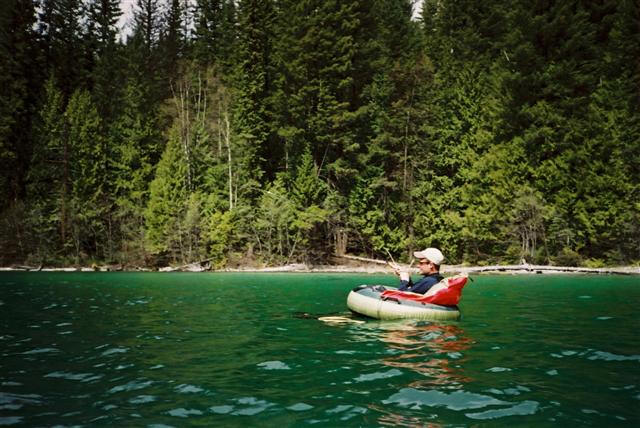 Remote Lake Fishing